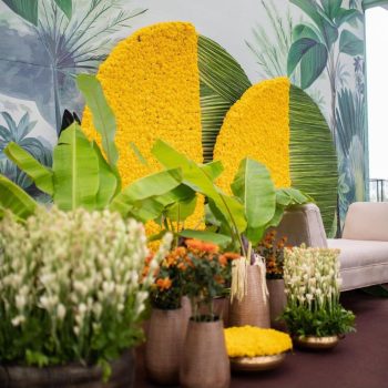 Haldi & Mehndi Flower Decoration